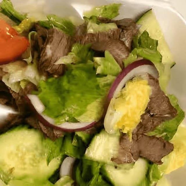 L- Spicy Beef Salad.