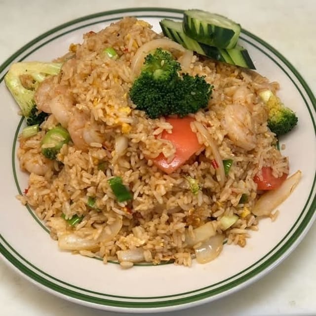 Egg Thai Fried Rice.